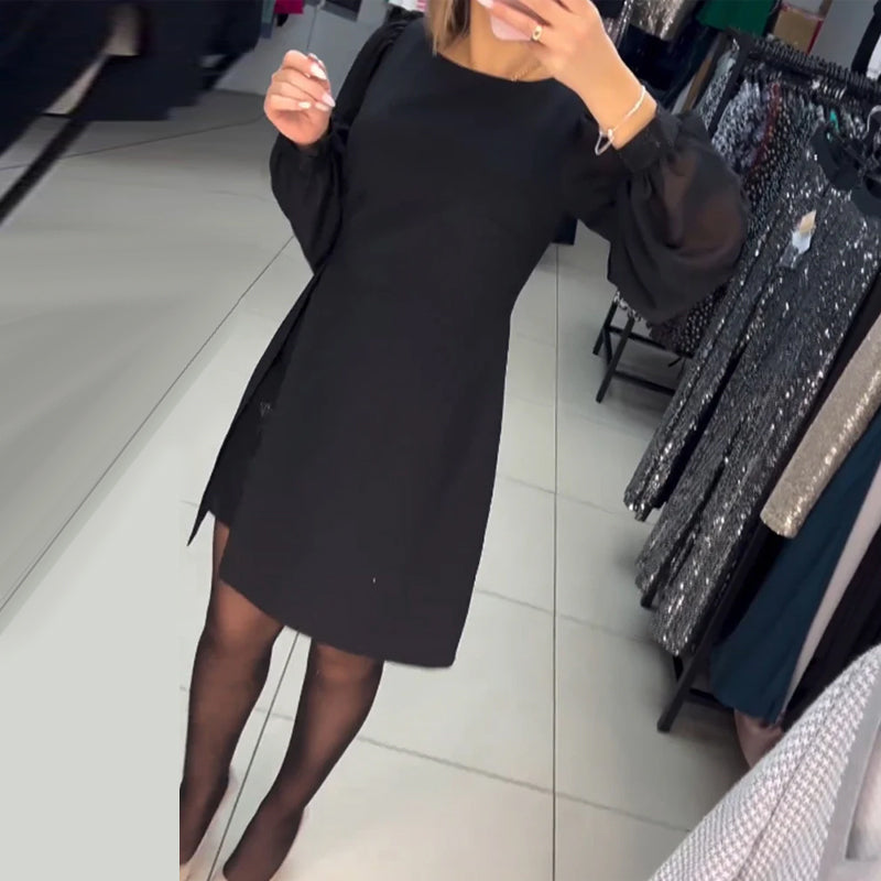 Laluna® | Elegante Effen Zomerse Jurk