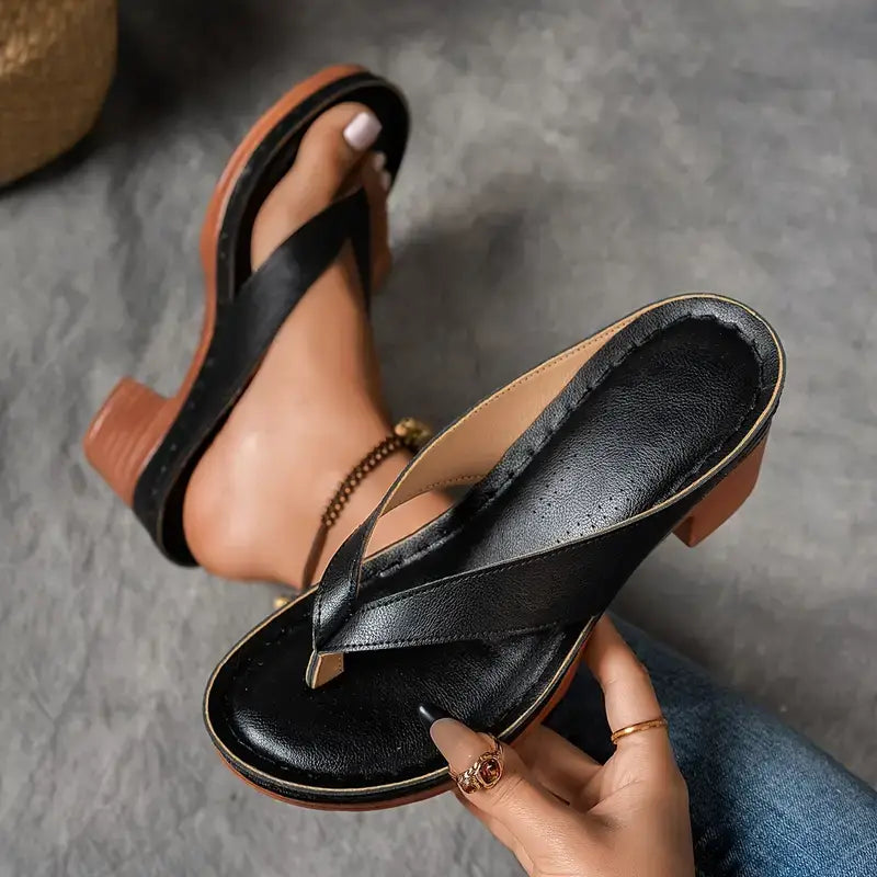 Laluna® |  Orthopedische Slipper met Hak