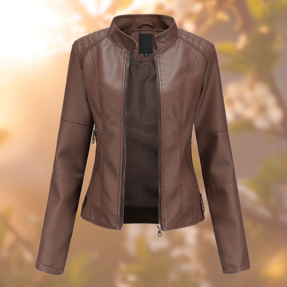 Laluna® | Stijlvolle Leren Jack