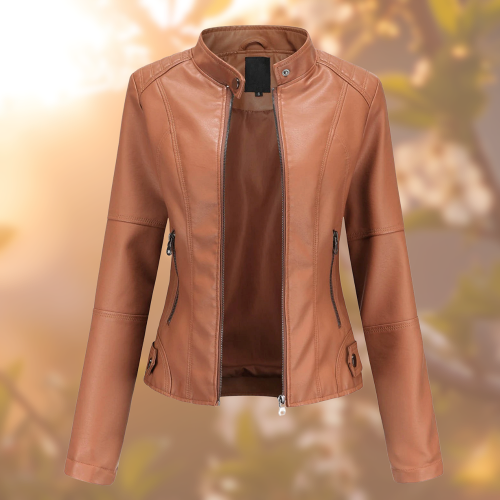 Laluna® | Stijlvolle Leren Jack
