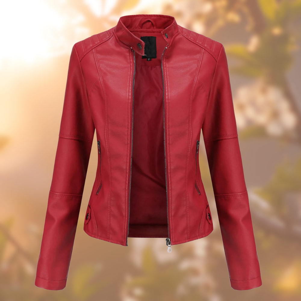 Laluna® | Stijlvolle Leren Jack