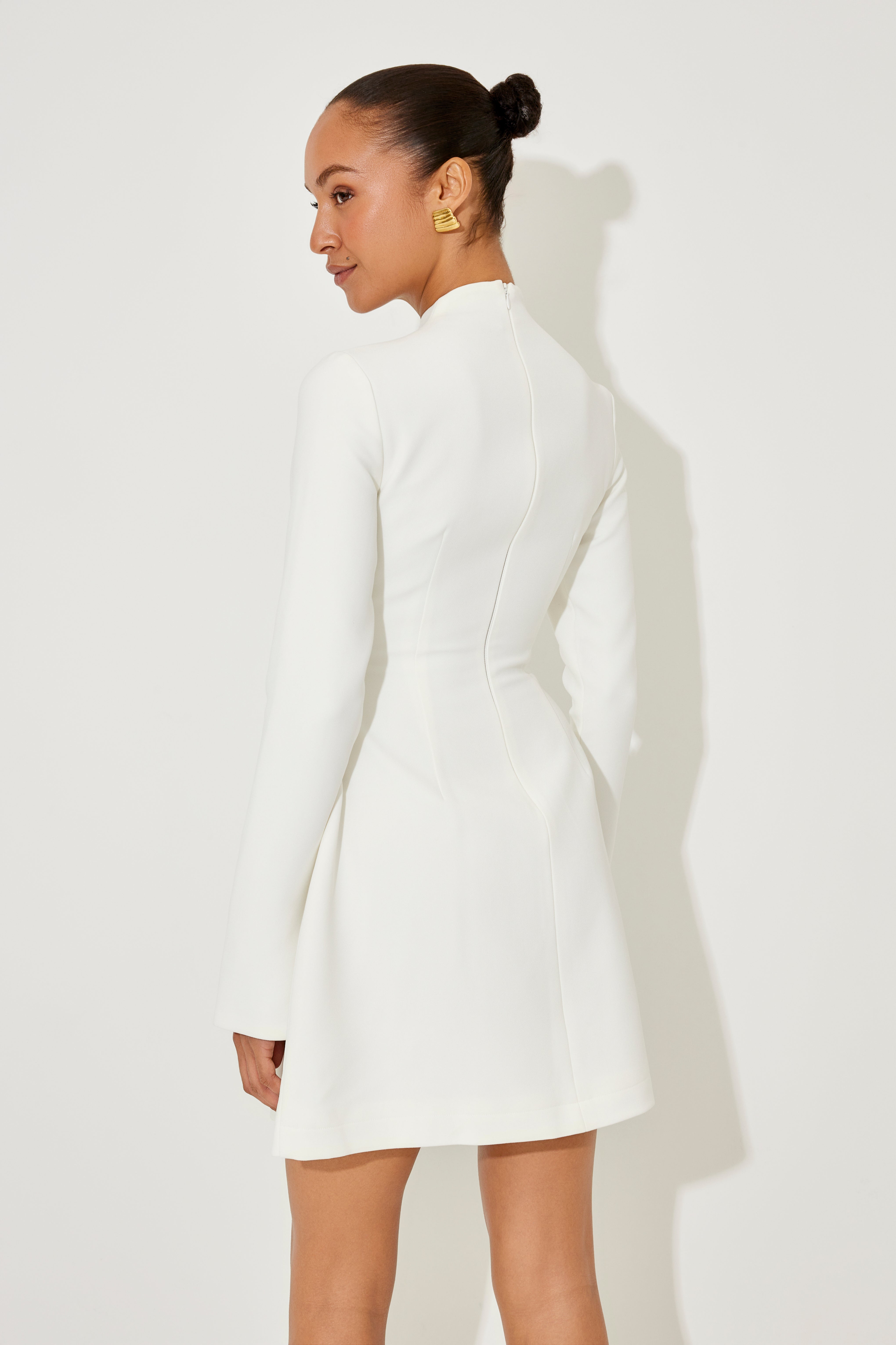 Laluna® | Korte jurk met splitmouwen