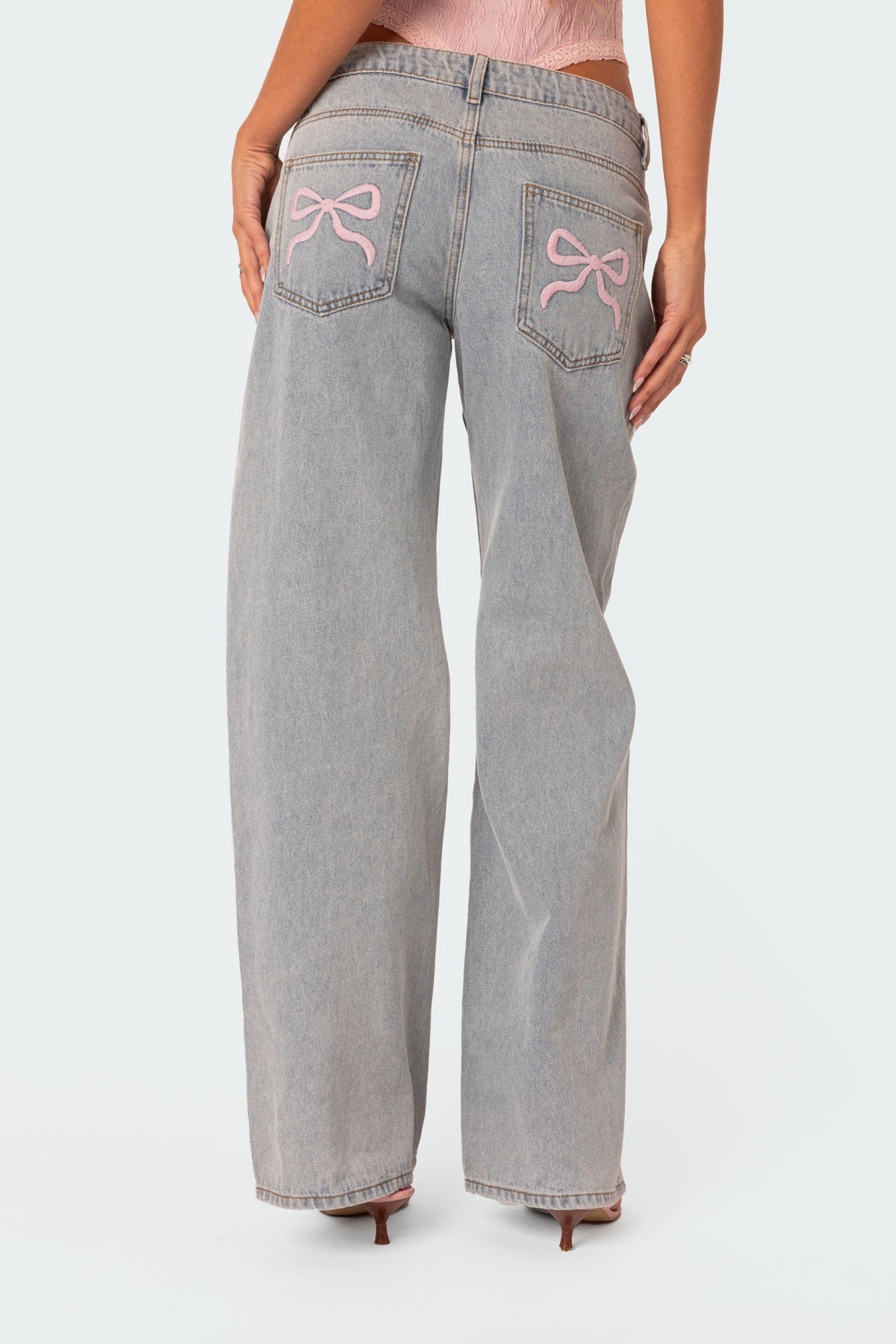 LALUNA® | BOW TIE JEANS