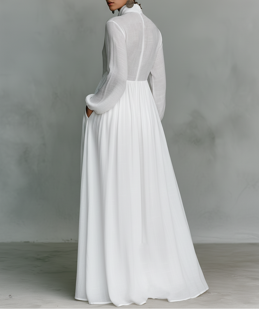 Alessia ∙ Maxi minimalistische jurk