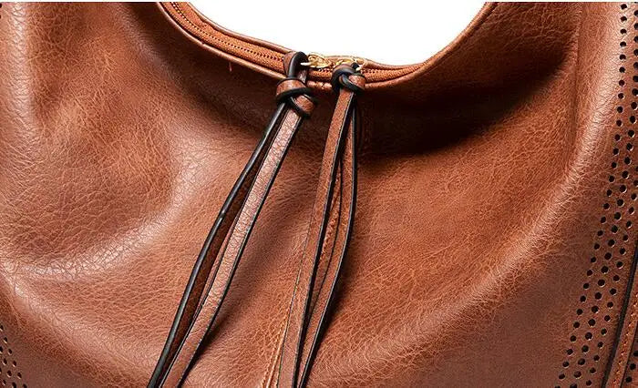 LALUNA® | VINTAGE LEREN TAS