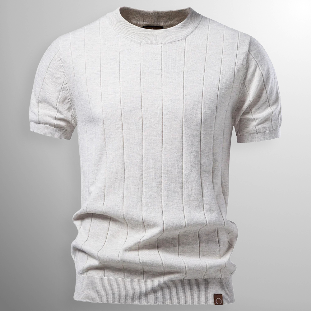Laluna® | Luxe Geribde T-Shirt