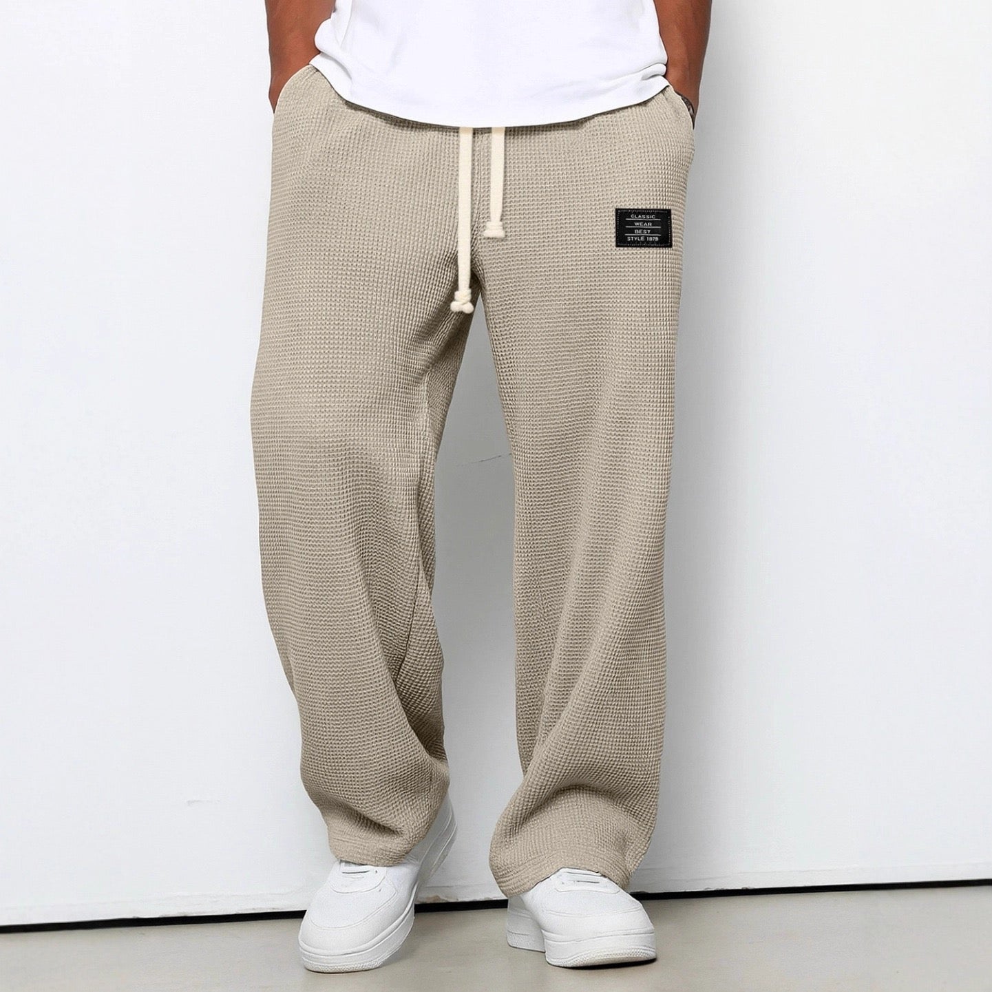 Laluna® | Wijde Broek Met Verstelbare Taille