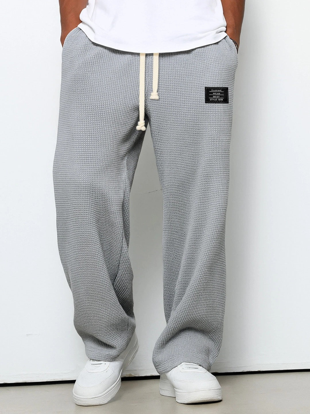 Laluna® | Wijde Broek Met Verstelbare Taille