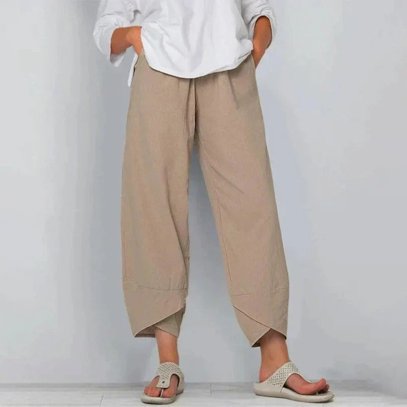 Laluna® | Chique Linnen Zomerbroek