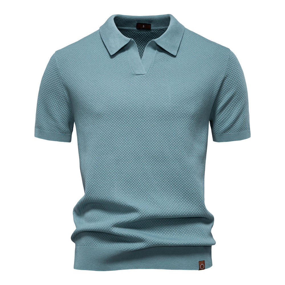 Laluna® | Elegante polo met korte mouwen