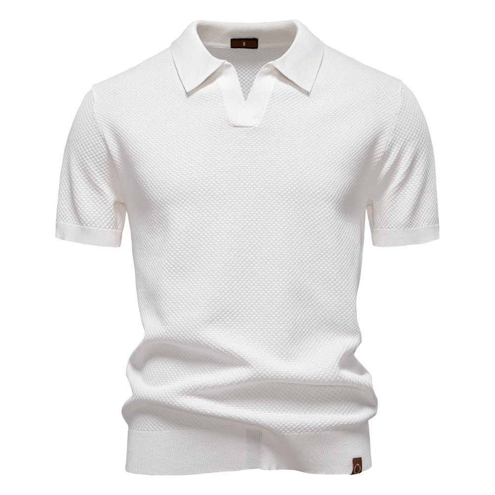 Laluna® | Elegante polo met korte mouwen