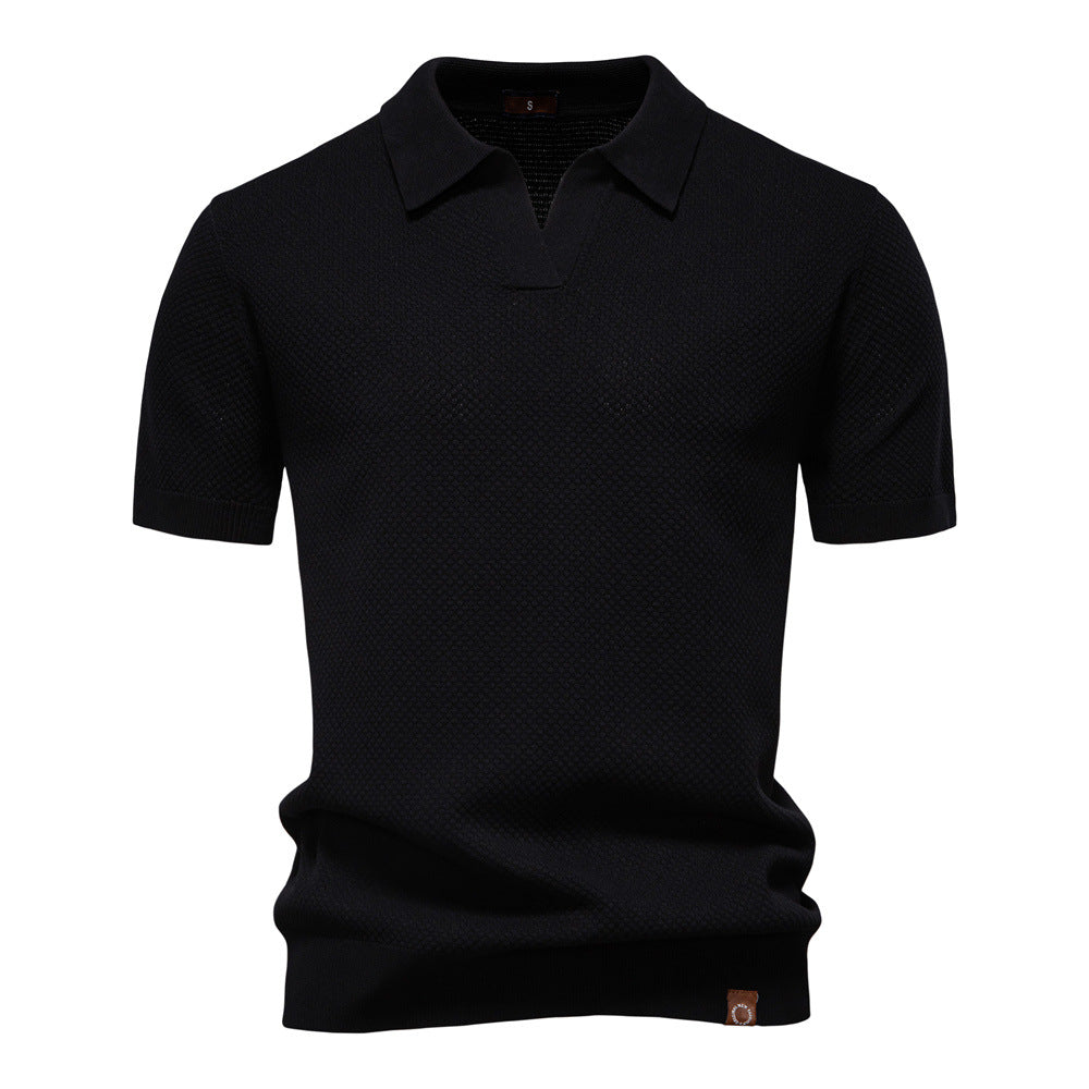 Laluna® | Elegante polo met korte mouwen