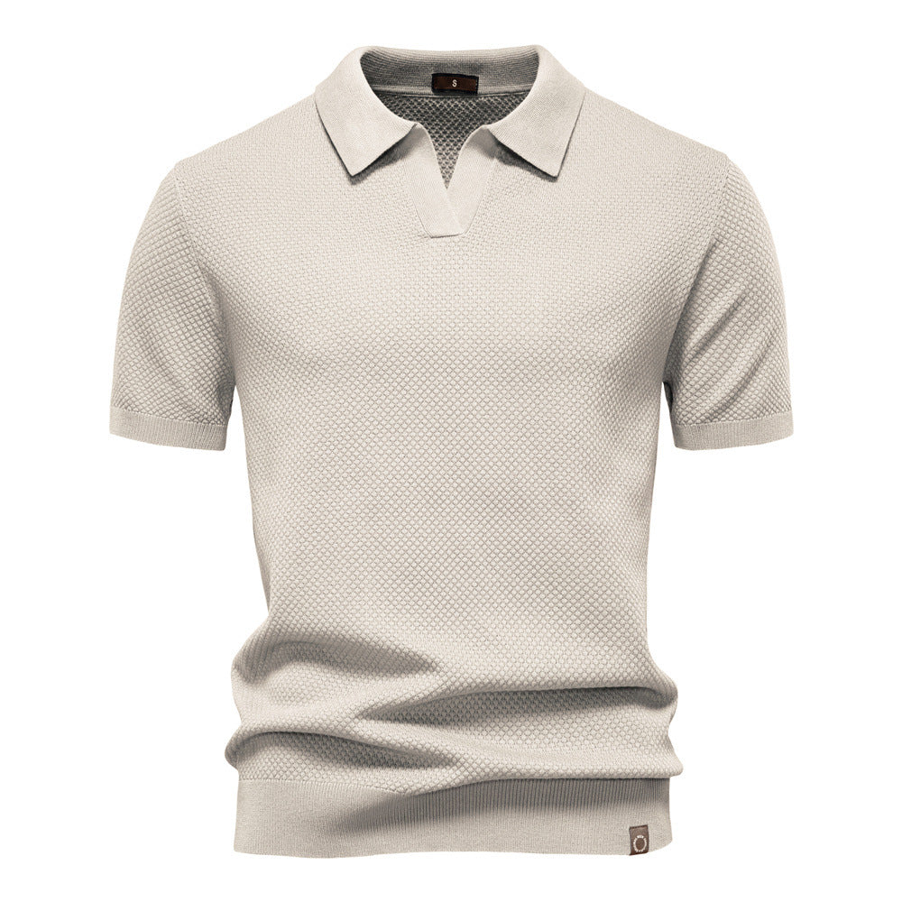 Laluna® | Elegante polo met korte mouwen