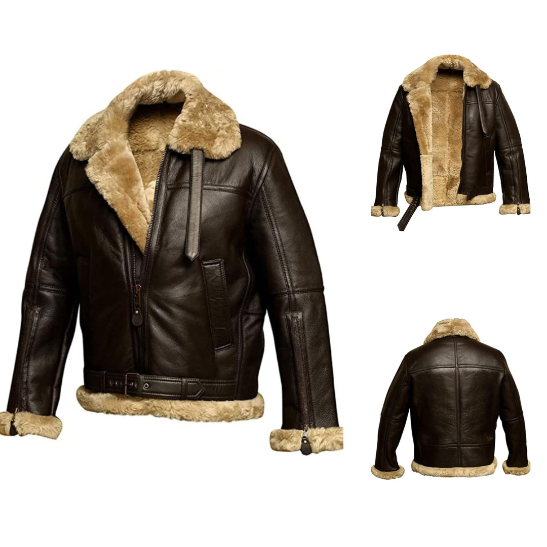 Laluna® | Stoere Lederen Jack