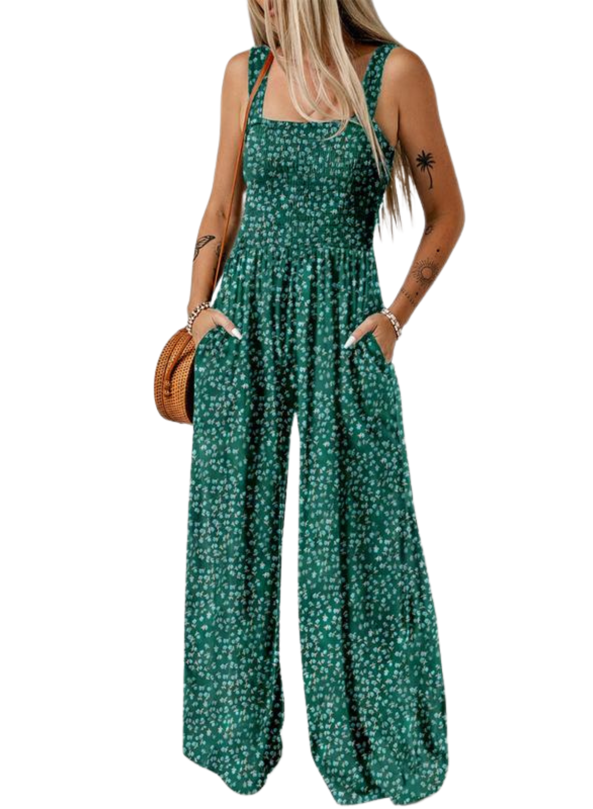 Boho Jumpsuit met Wijde Pijpen