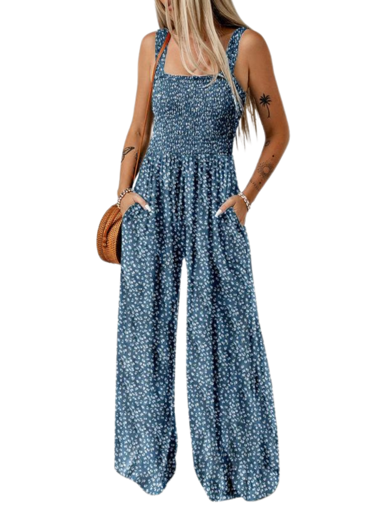 Boho Jumpsuit met Wijde Pijpen