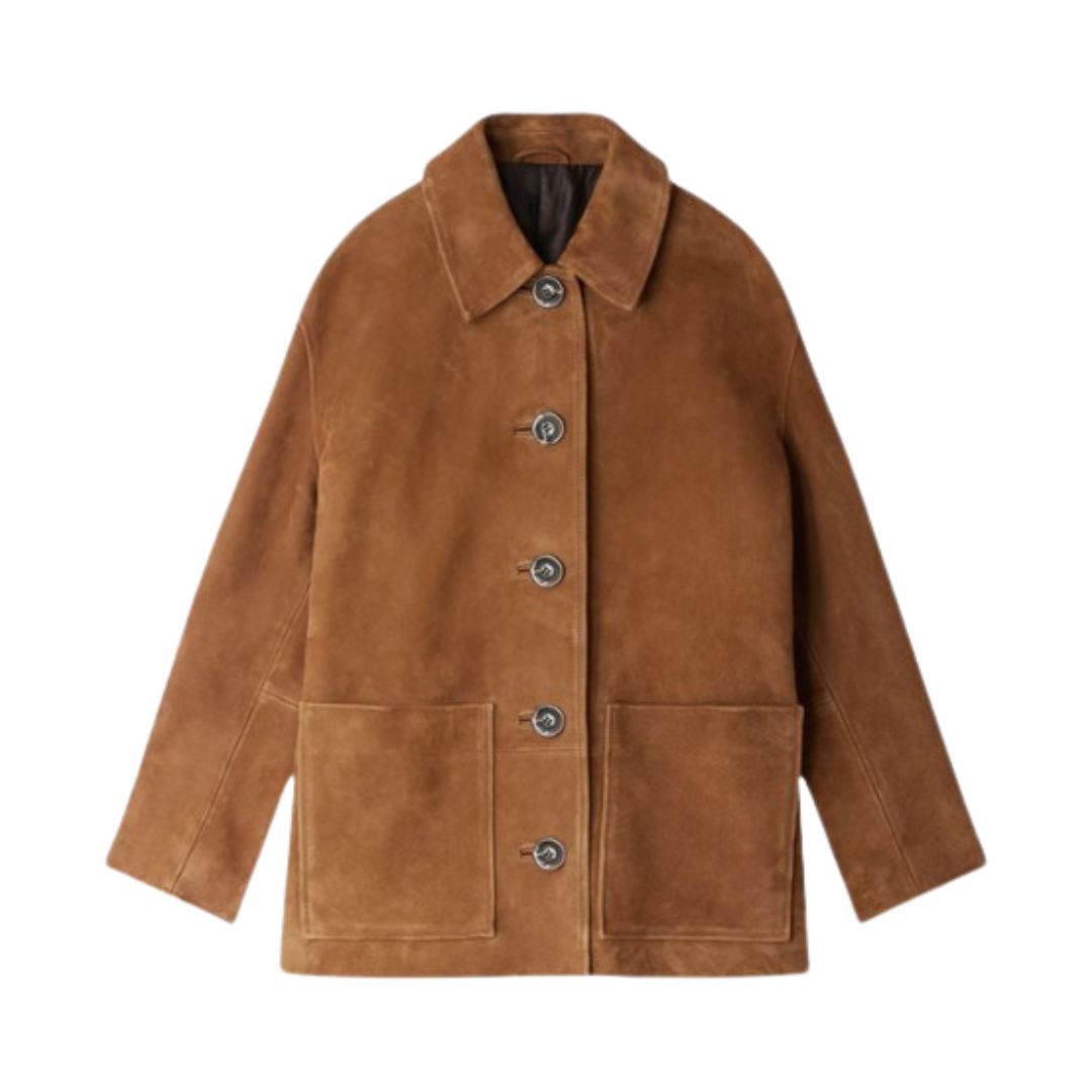 Laluna® | Suede Statement Coat