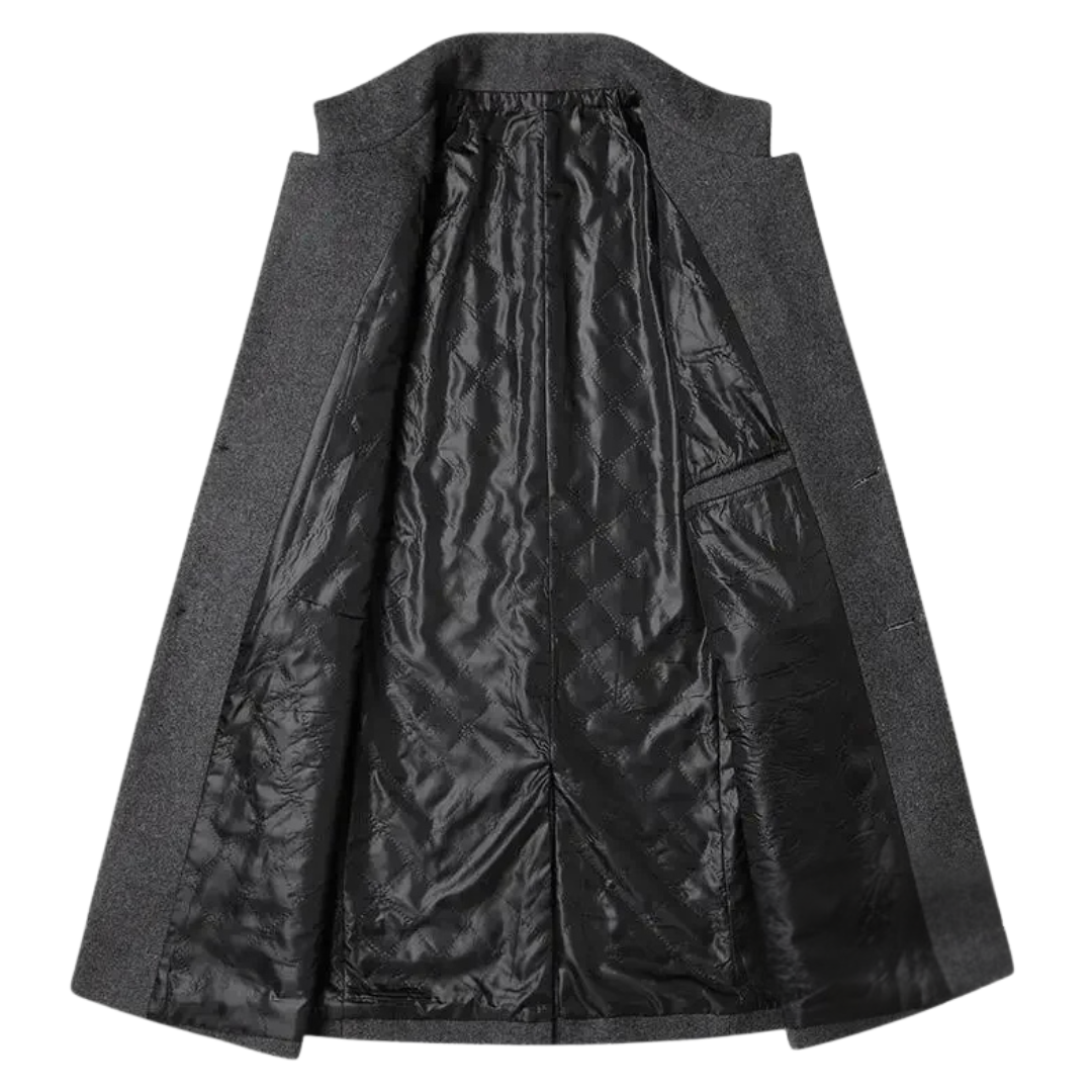 Laluna® | Kasjmier-wollen heren trenchcoat