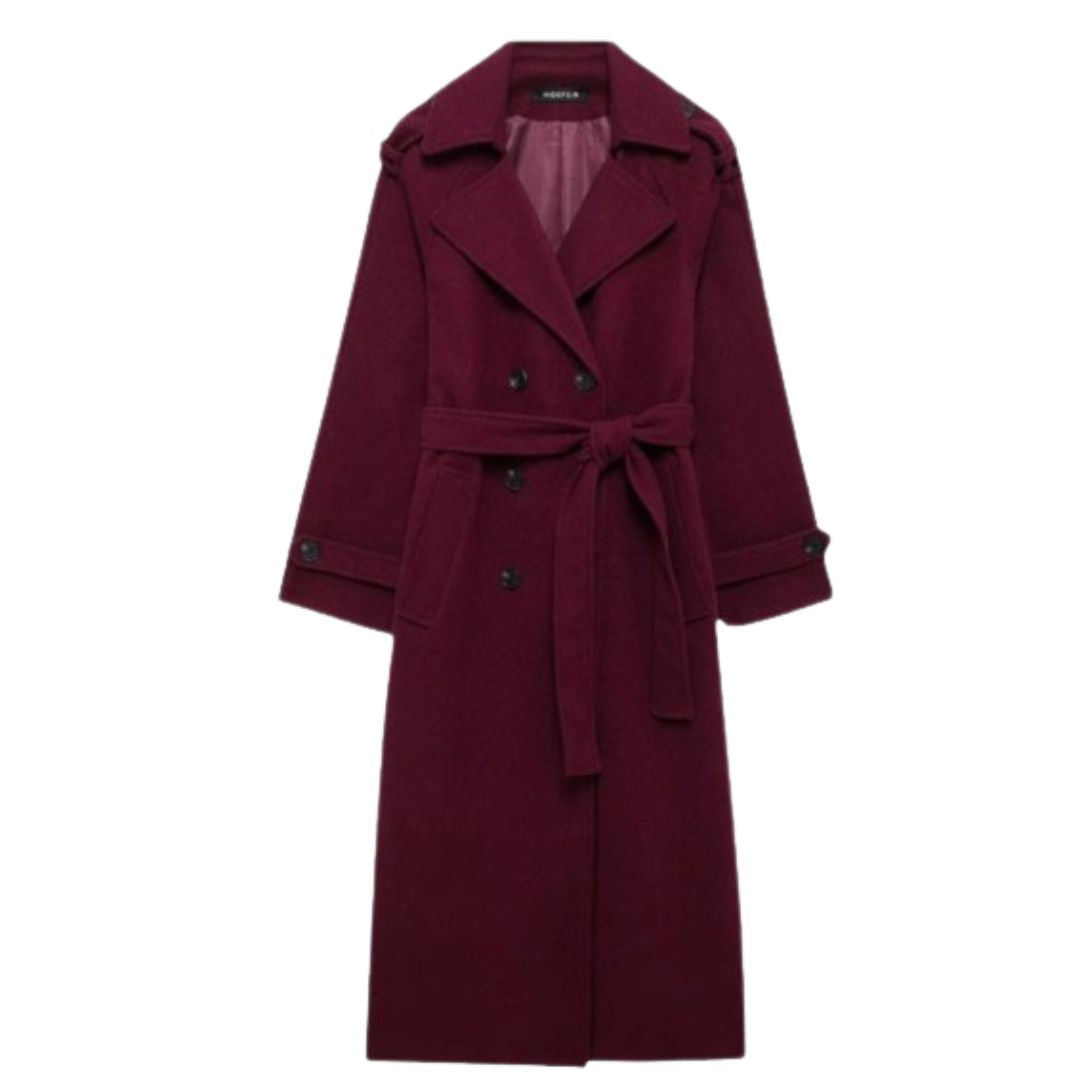 Laluna® | Classy Burgundy Jas