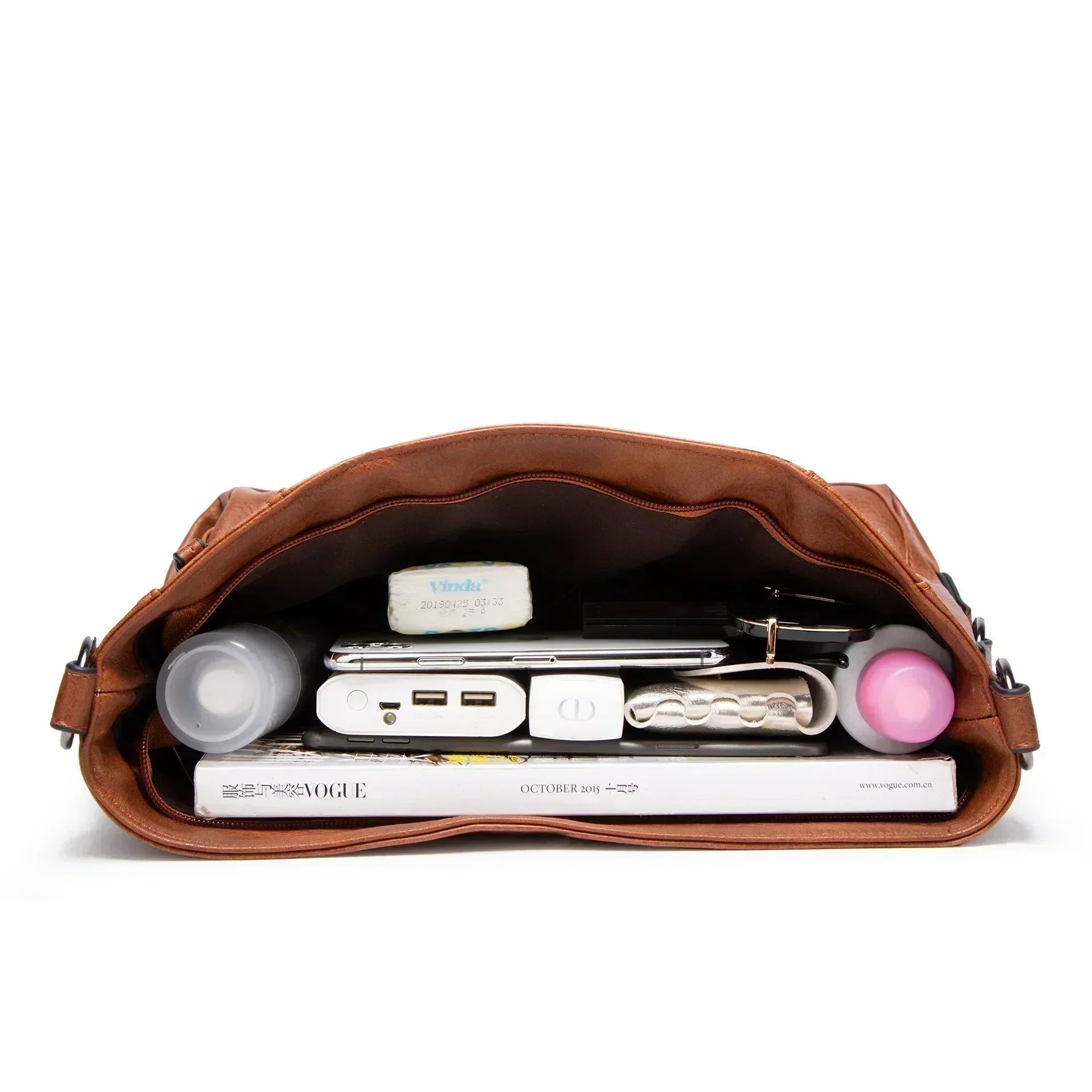 LALUNA® | VINTAGE LEREN TAS