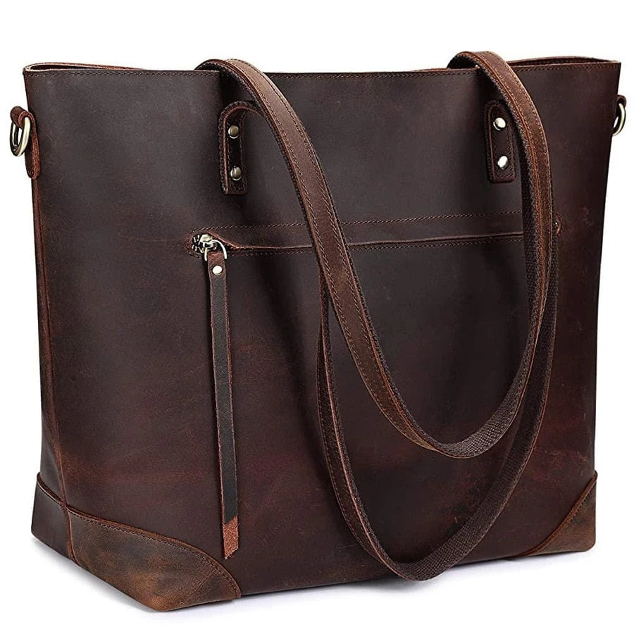LALUNA® | VINTAGE LEREN TAS