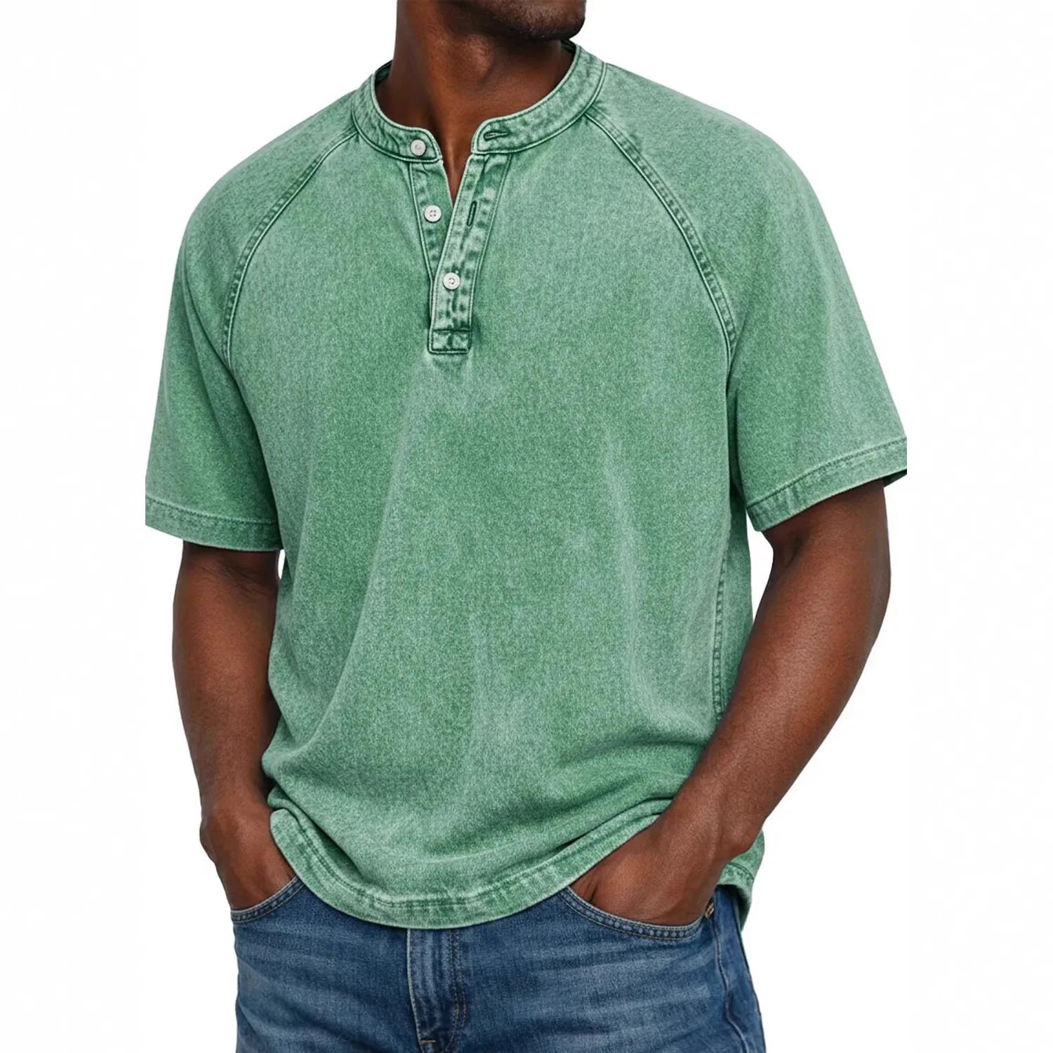 Laluna® | Vintage Shirt Met Knopen