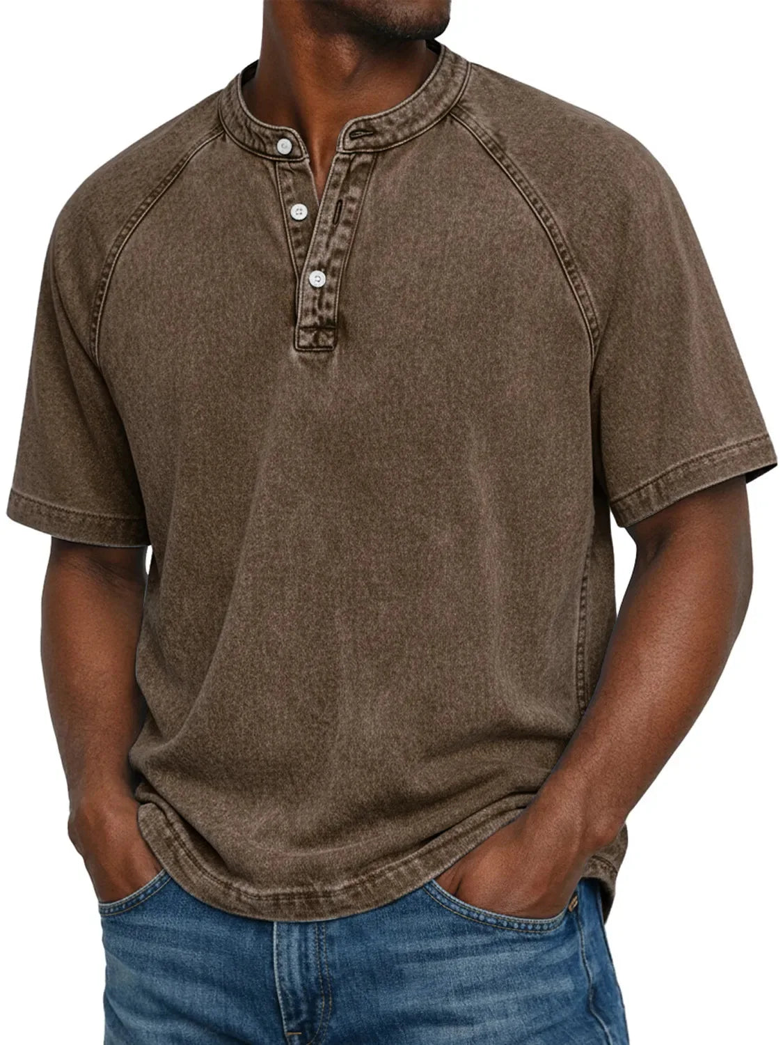 Laluna® | Vintage Shirt Met Knopen