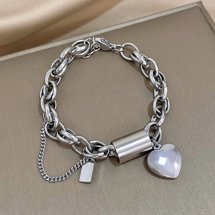 Gouden Hart Charm Armband