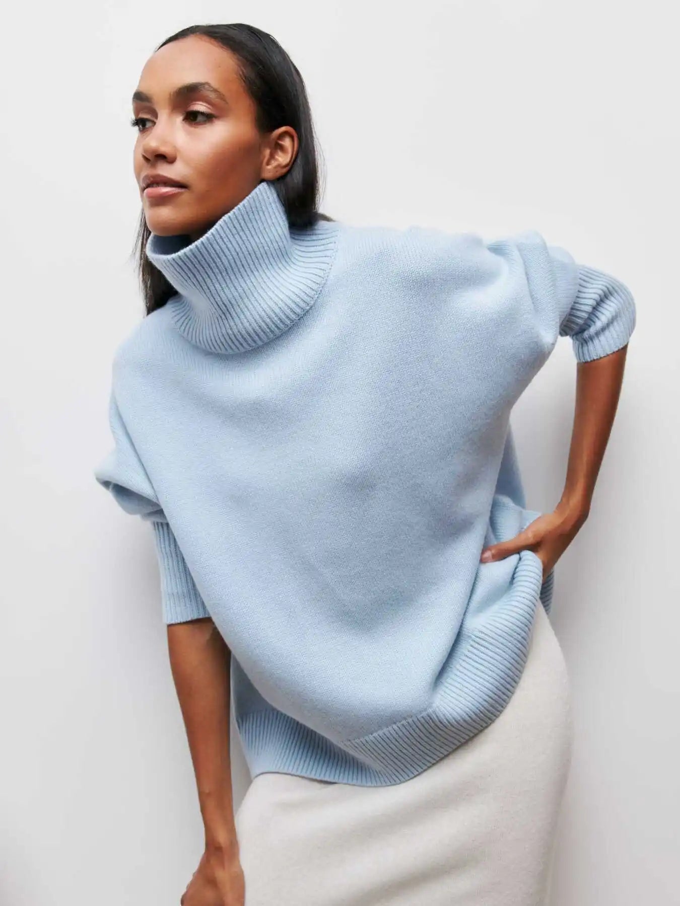 Laluna® | Cozy Neck Sweater