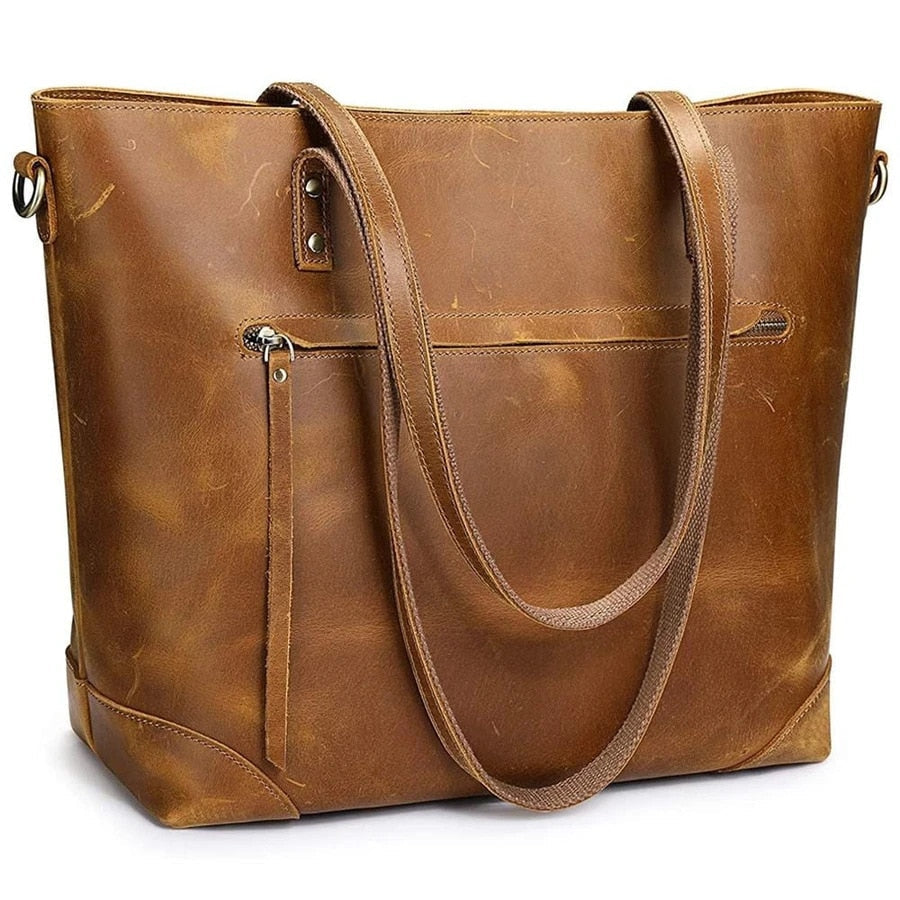 LALUNA® | VINTAGE LEREN TAS