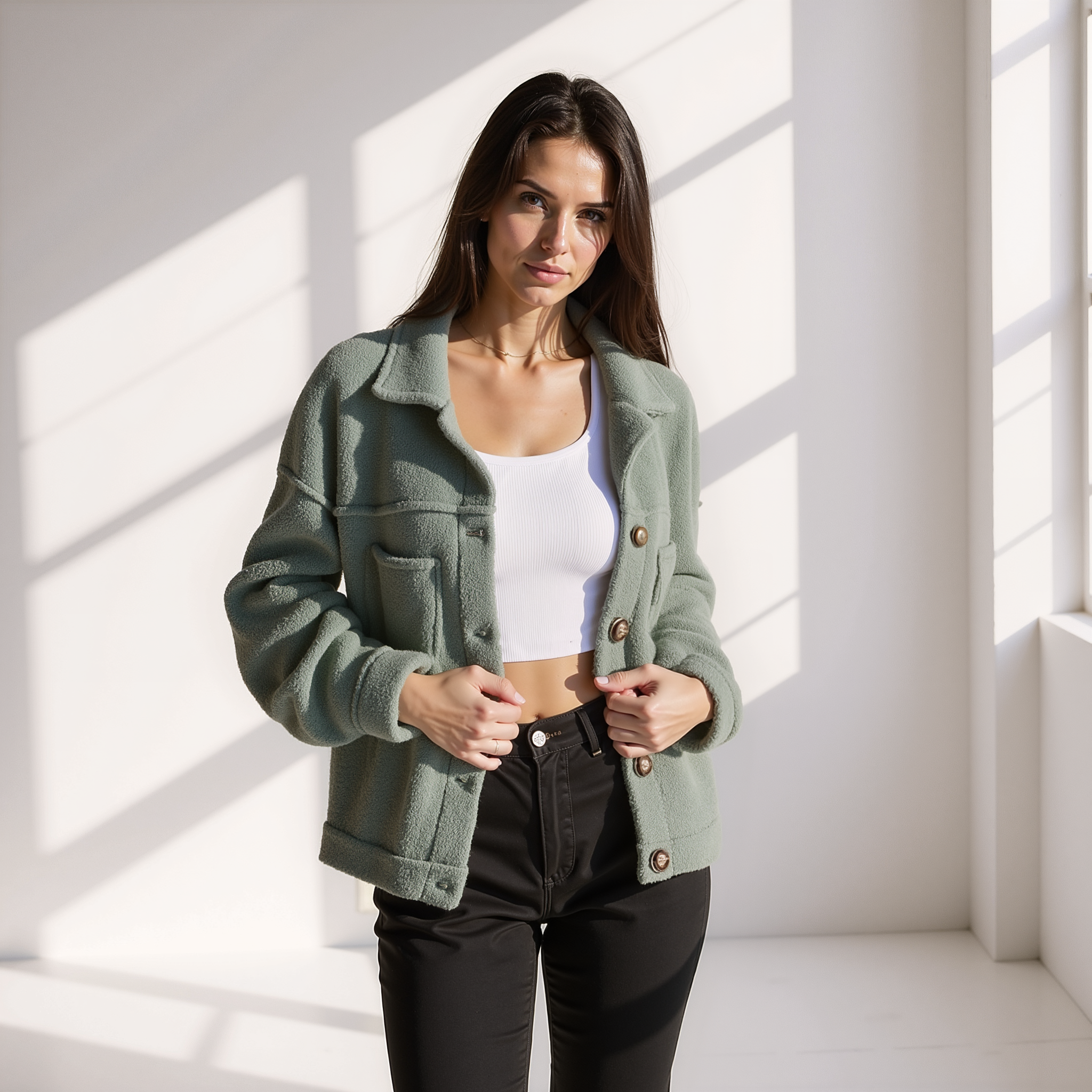 Laluna® | Fleece Herfstjas