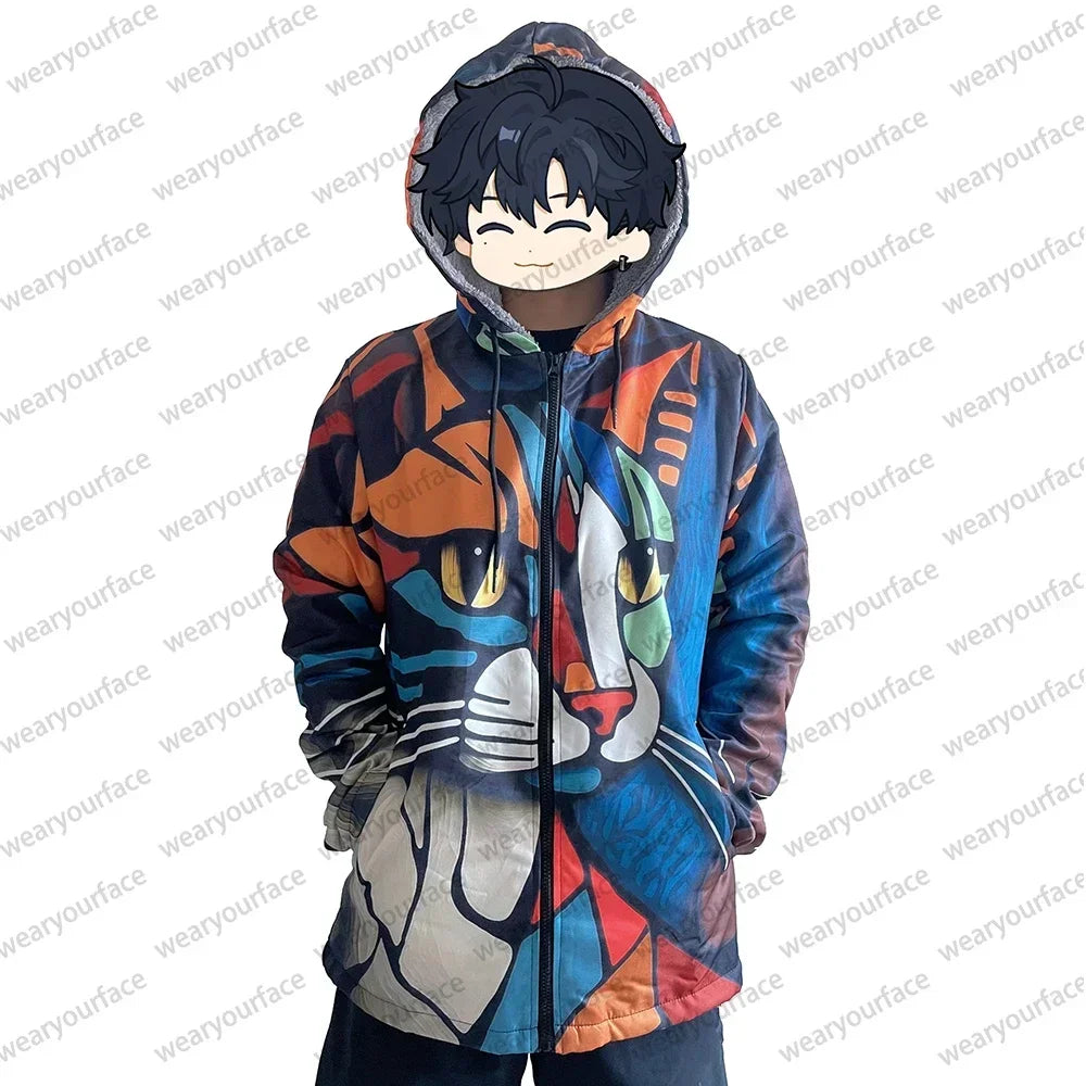 Laluna® Bedrukte Modieuze Kattenvest