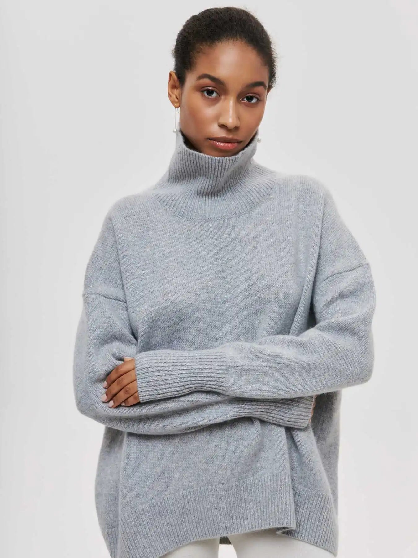 Laluna® | Cozy Neck Sweater