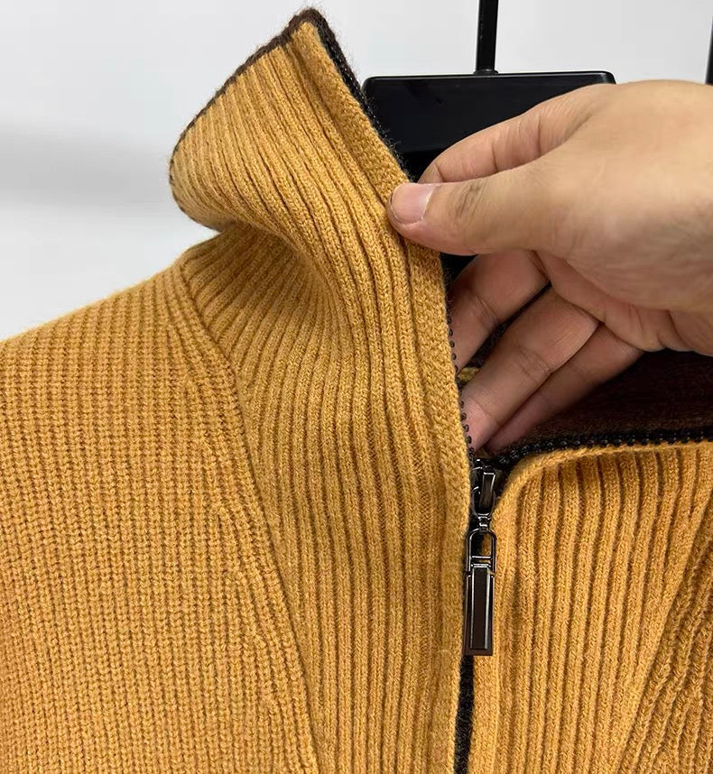 LALUNA® | GERIBBELDE ZIP-UP TRUI