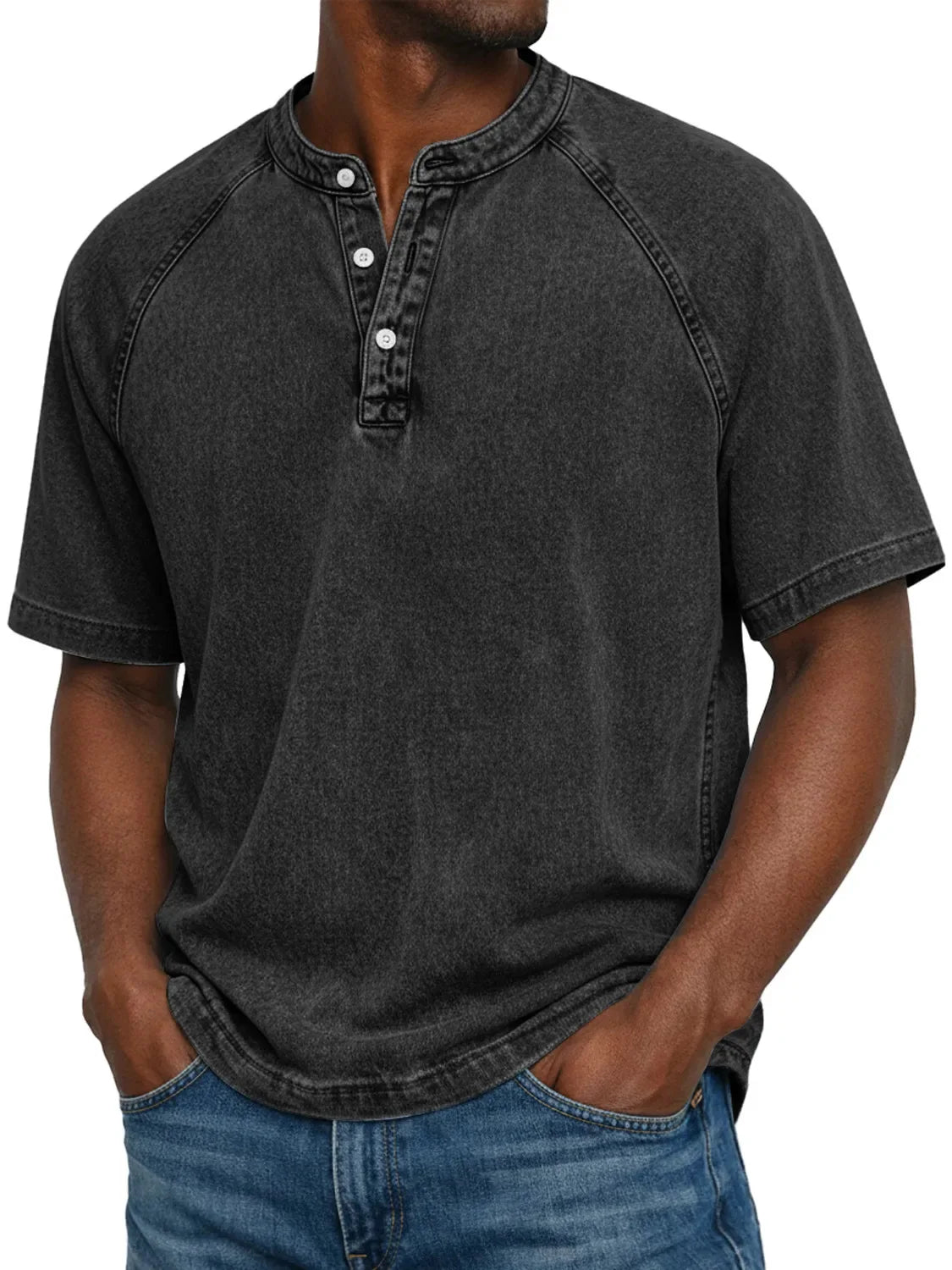 Laluna® | Vintage Shirt Met Knopen
