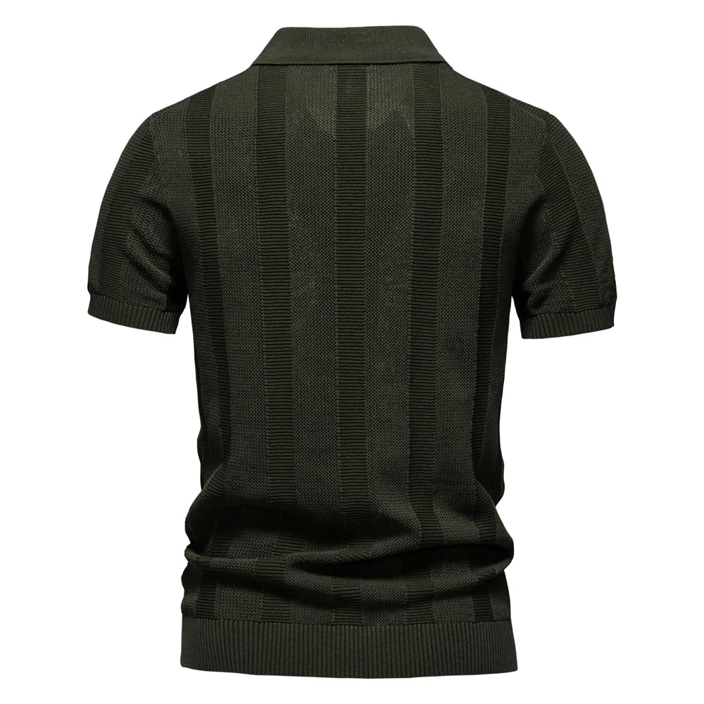 Laluna® | Katoenen Gestreepte Polo