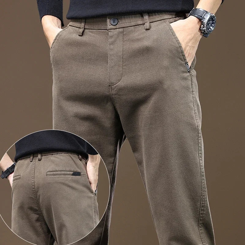 Casual Rechte Broek Voor Mannen