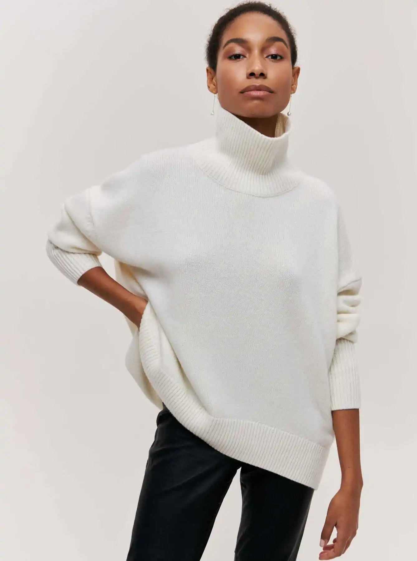 Laluna® | Cozy Neck Sweater