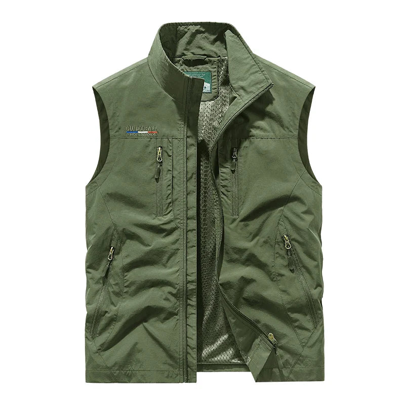 Laluna® | Modieuze Mesh Bodywarmer