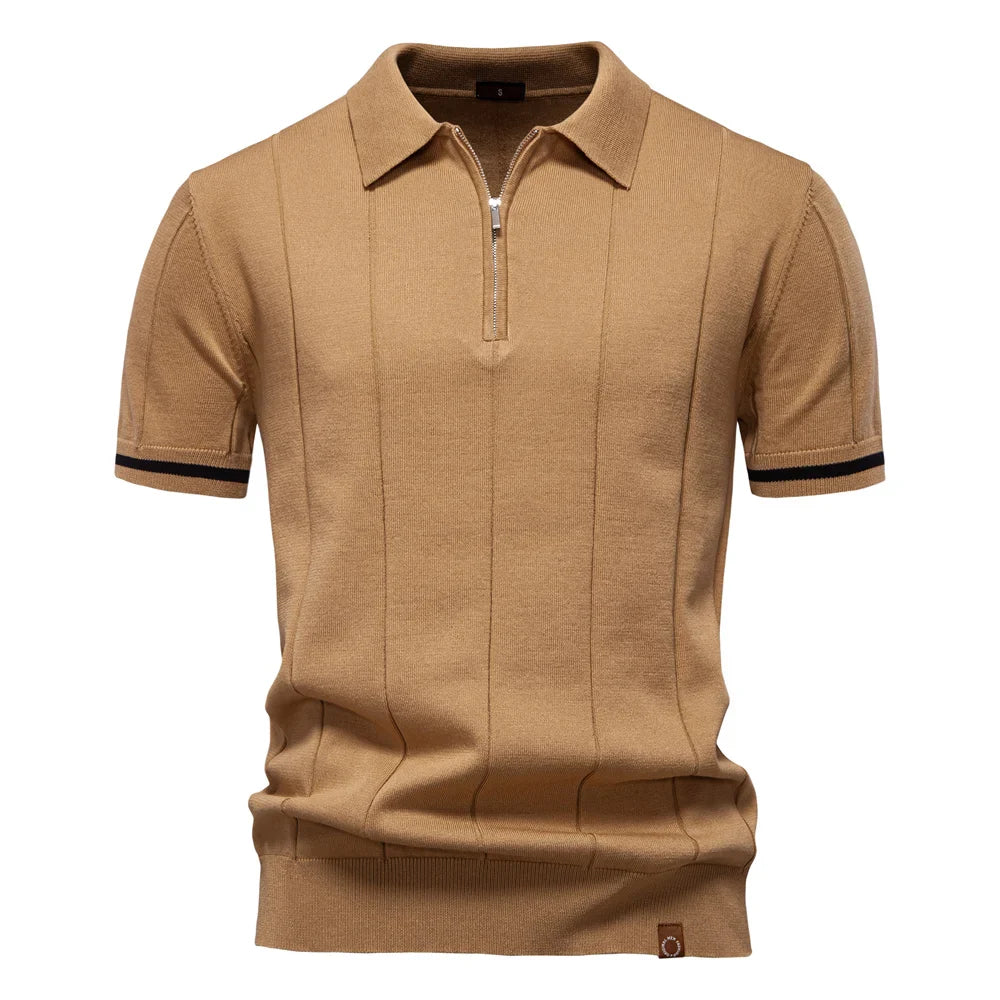 Laluna® | Zomerse Polo met Rits
