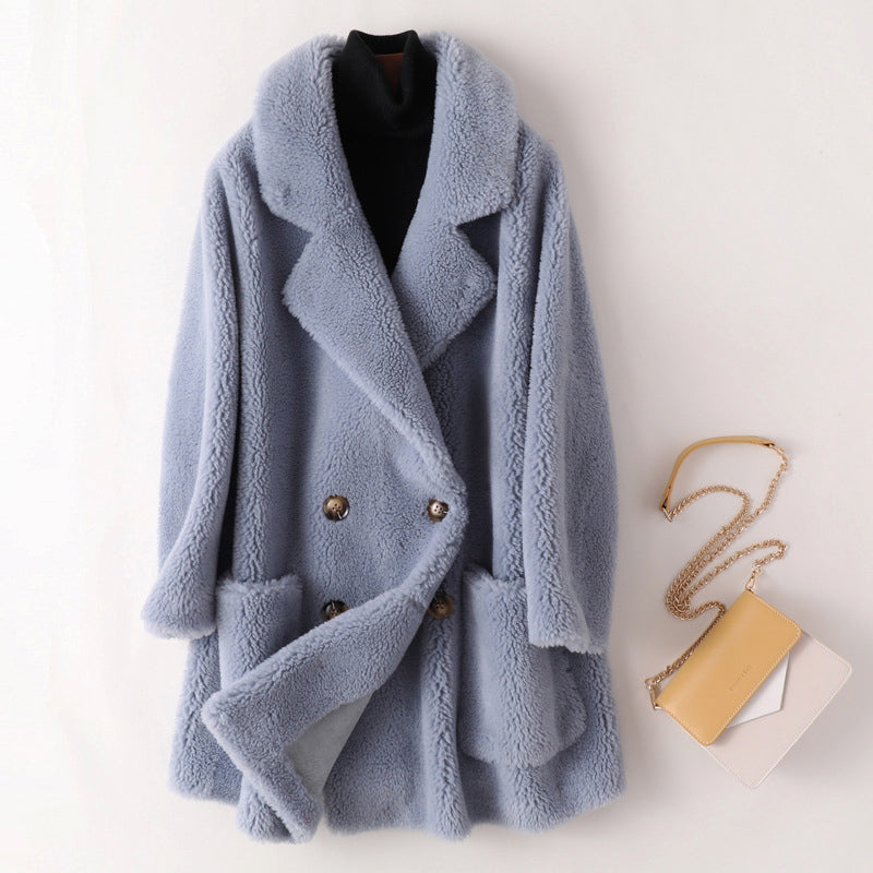 LALUNA® | ISERNIA SHEARLING COAT