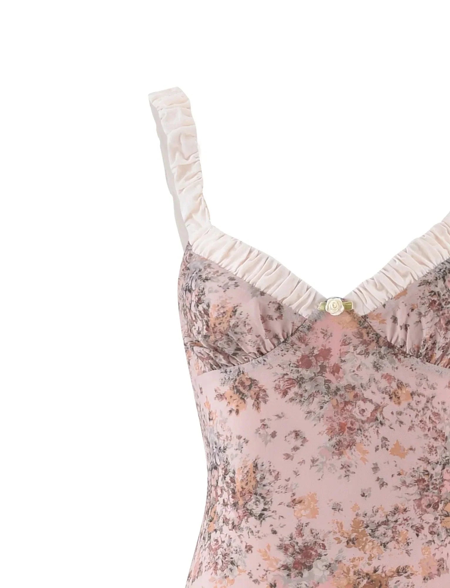Laluna® | Roze Camouflage Bloemenjurk