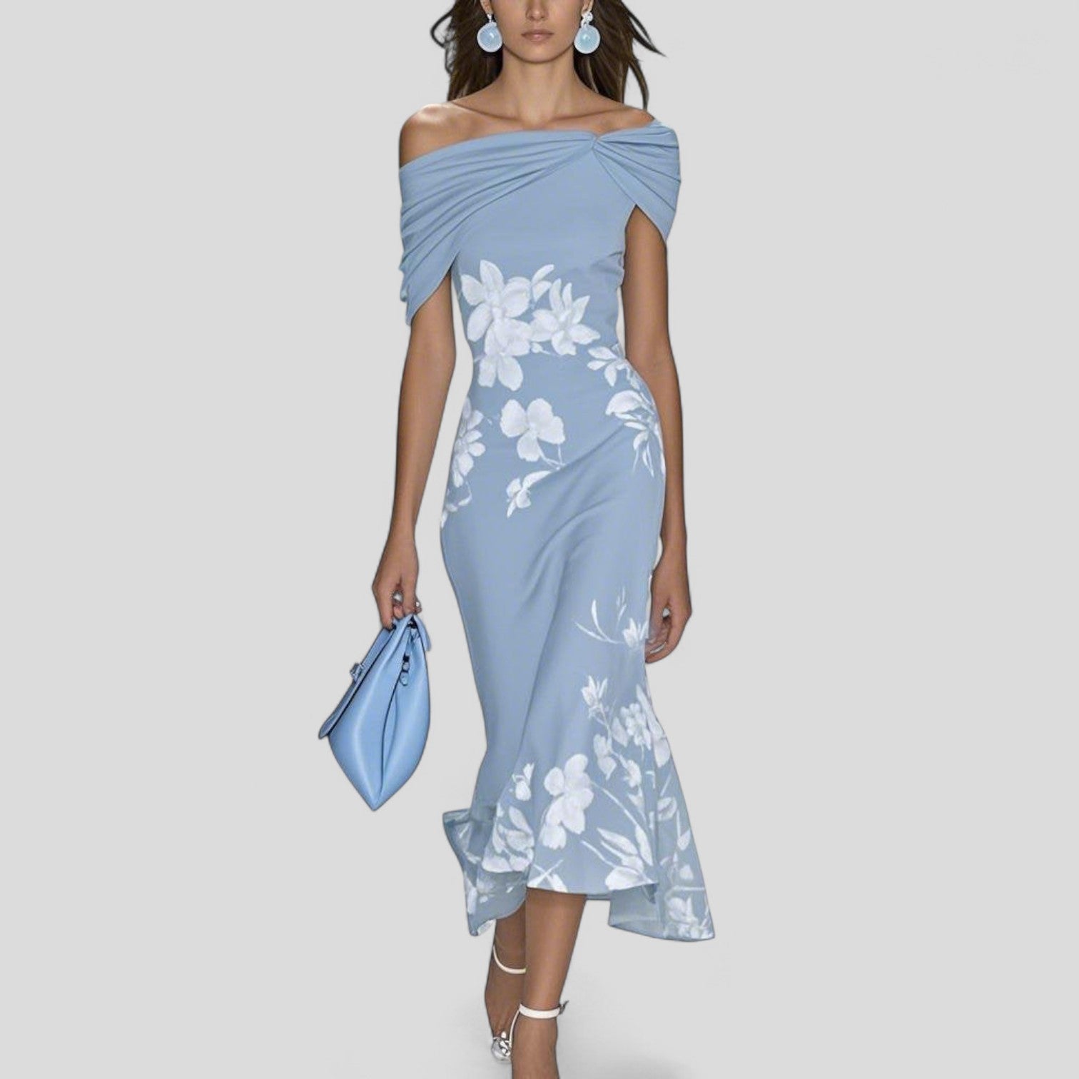 Laluna® | Elegante Midi Jurk