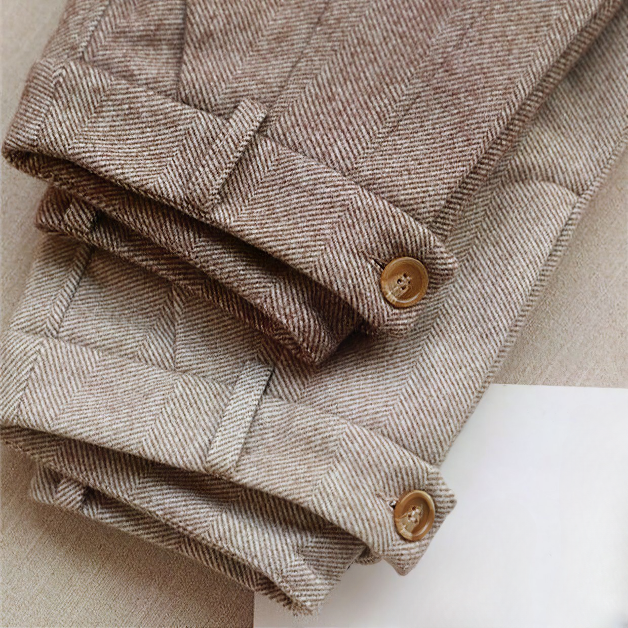 Elegante Broek Van 100% Wol