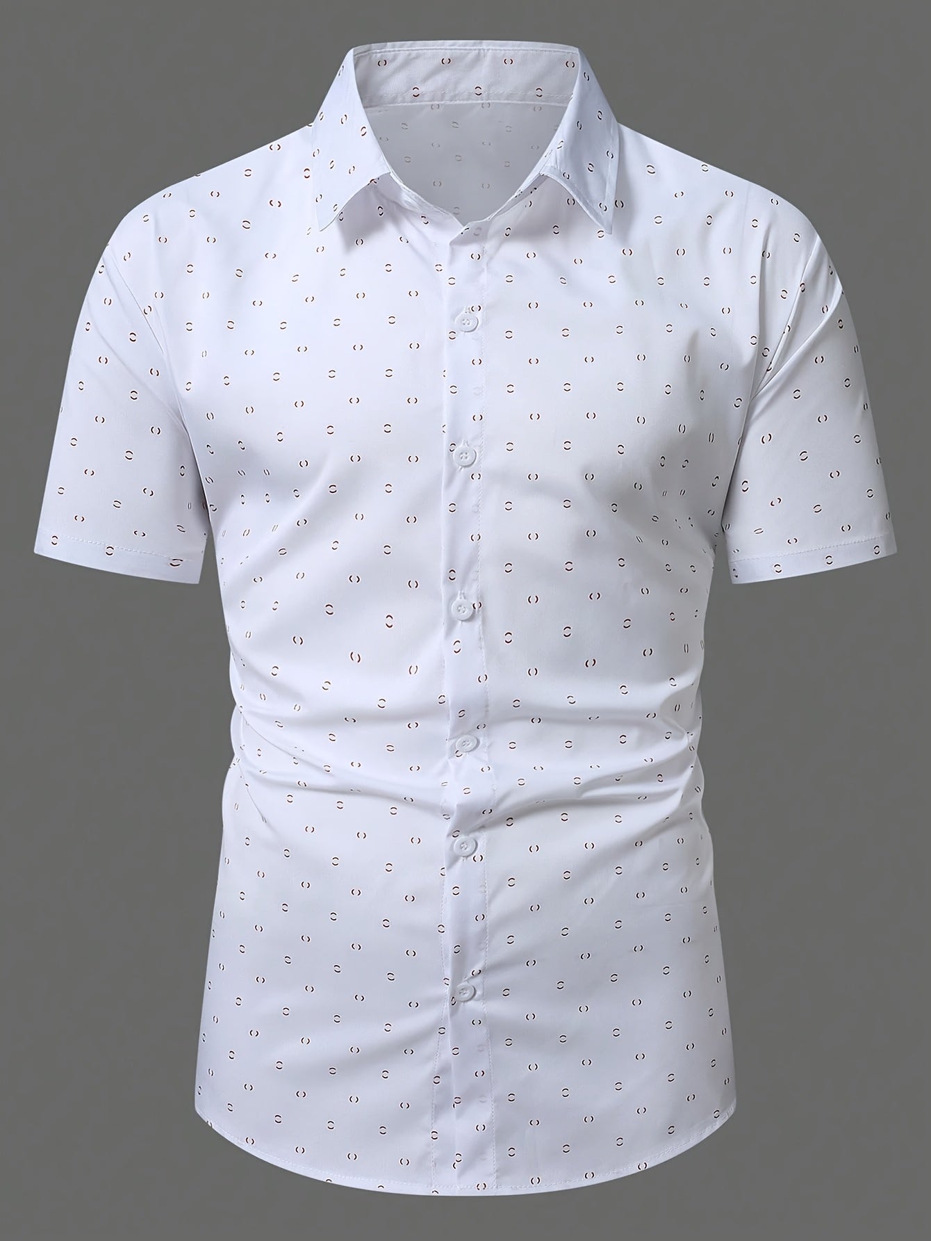 Giulio | Zomeroverhemd met patroon