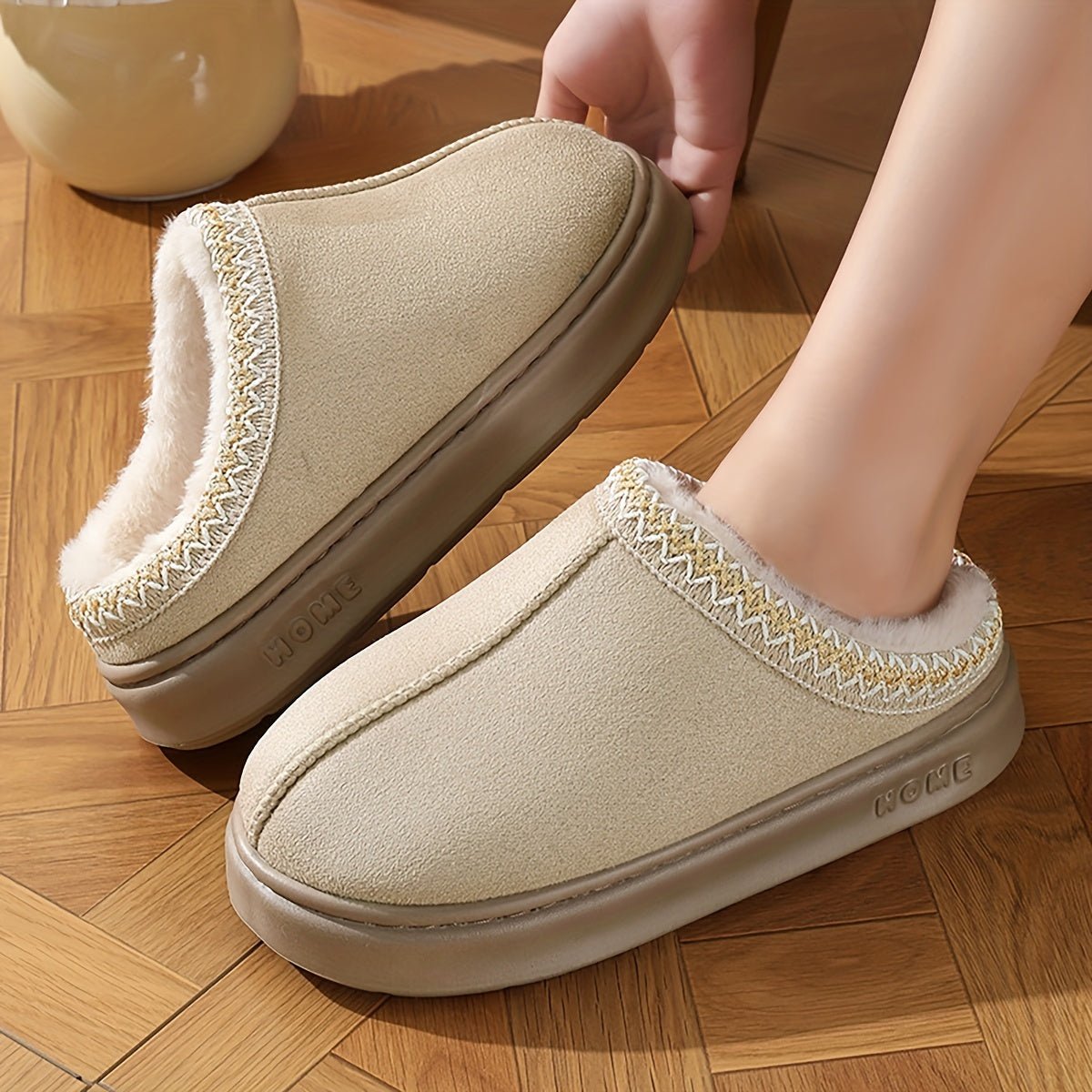 Laluna® | Zachte Winterpantoffels met Warme Voering
