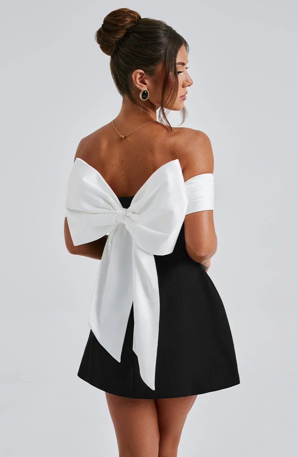 Laluna® | Mini Dress - Black/White