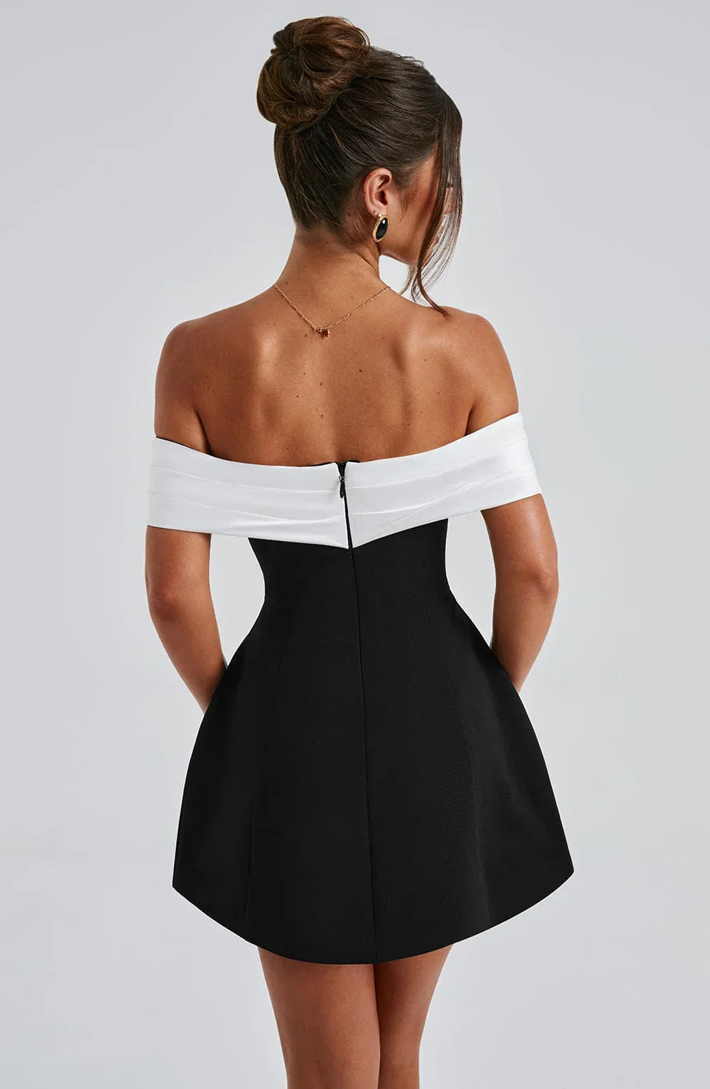 Laluna® | Mini Dress - Black/White