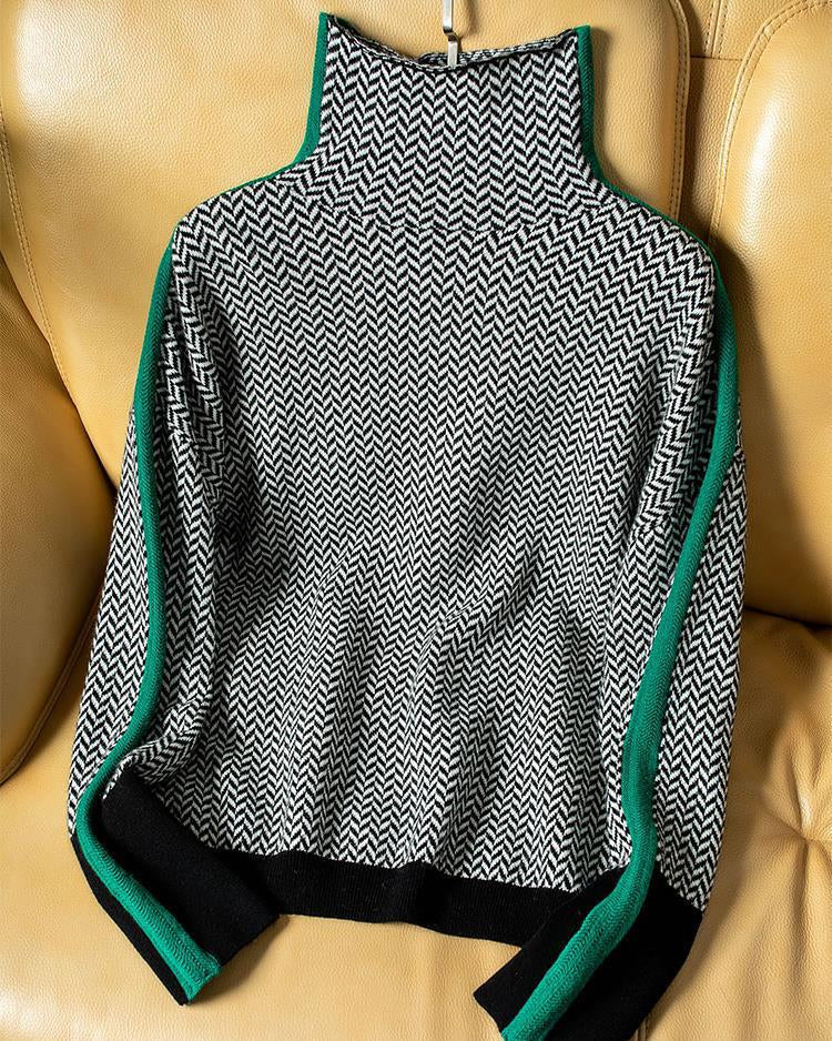 Laluna® | Coltrui met hoge kraag