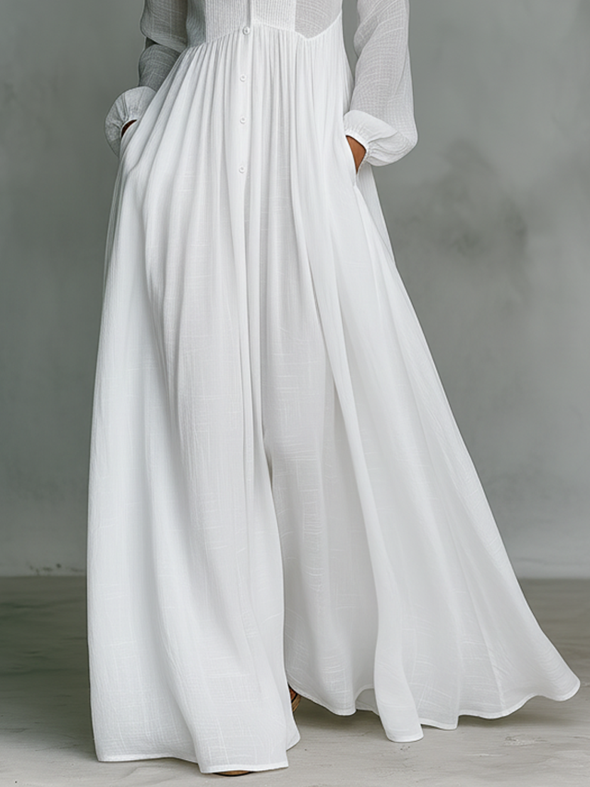 Alessia ∙ Maxi minimalistische jurk